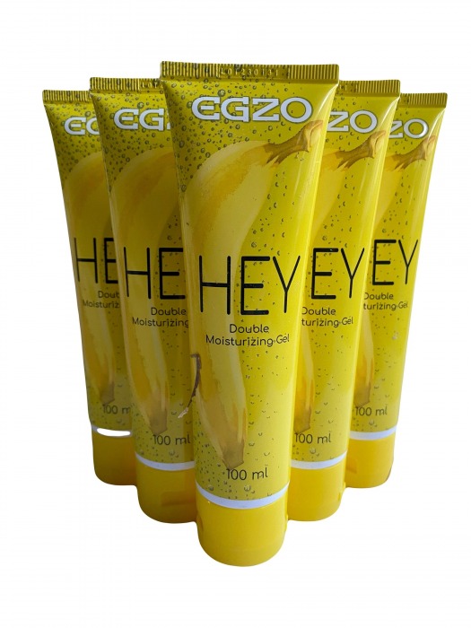 Набор из 5 анальных лубрикантов на водной основе Egzo Hey (по 100 мл.) - EGZO - купить с доставкой в Черкесске