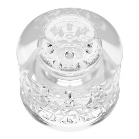 Прозрачный сквозной мастурбатор Crystle - Baile - в Черкесске купить с доставкой