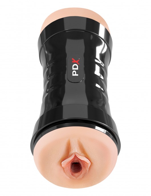 Двусторонний мастурбатор в колбе Super Flip-A-Pussy Over - Pipedream - в Черкесске купить с доставкой