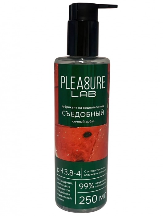 Лубрикант на водной основе Pleasure Lab с ароматом арбуза - 250 мл. - Pleasure Lab - купить с доставкой в Черкесске