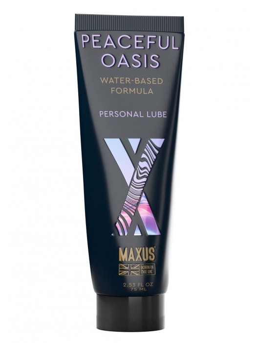 Интимный гель на водной основе MAXUS Peaceful Oasis - 75 мл. - Maxus - купить с доставкой в Черкесске