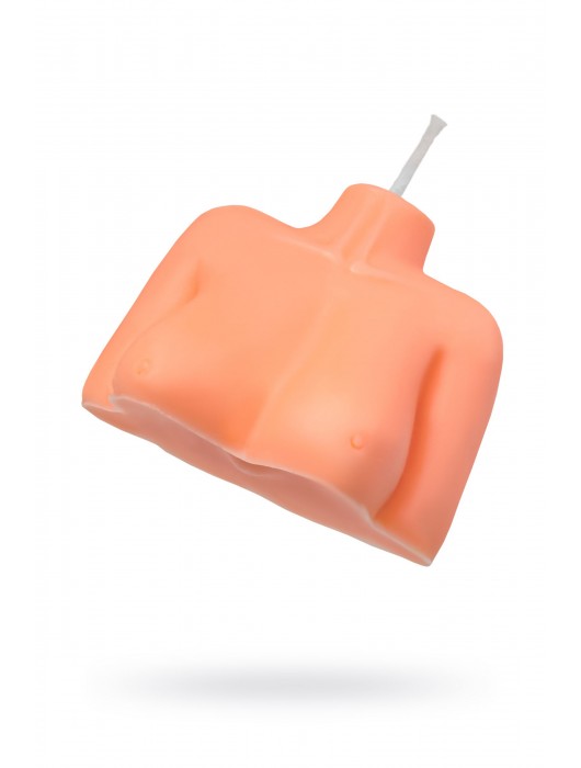 Оранжевая сувенирная свеча «Женский силуэт» - Pecado - купить с доставкой в Черкесске