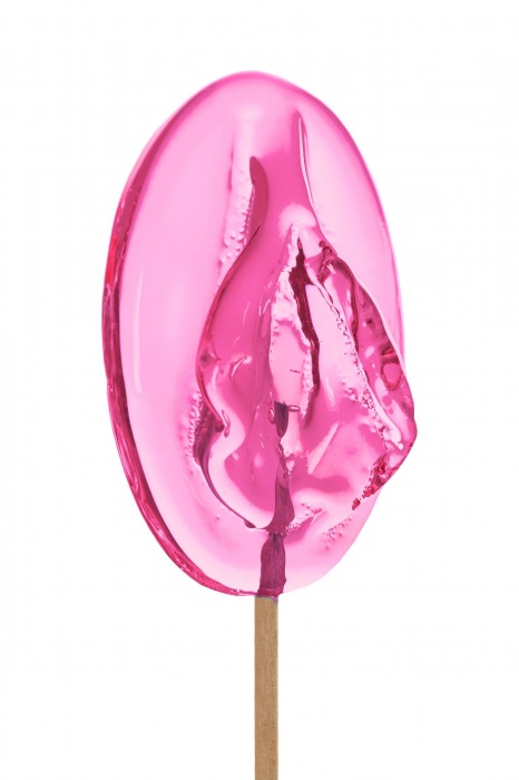 Леденец в форме вагины со вкусом айриш крим - 50 гр. - Sosuчki - купить с доставкой в Черкесске
