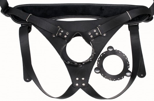 Пояс Hard Brutal для больших насадок - LOVETOY (А-Полимер) - купить с доставкой в Черкесске