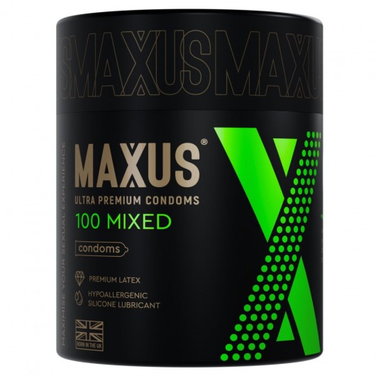 Презервативы MAXUS Mixed - 100 шт. - Maxus - купить с доставкой в Черкесске