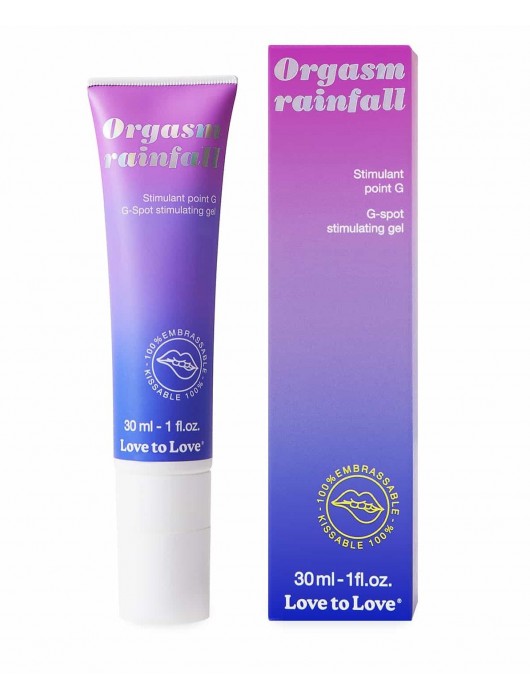 Гель для стимуляции G-точки зоны Orgasm Rainfall - 30 мл. - Love to Love - купить с доставкой в Черкесске