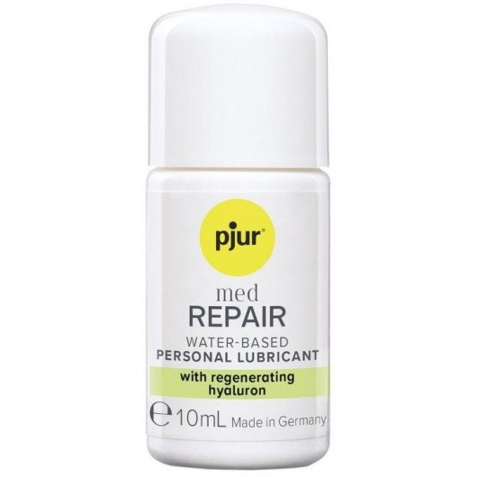 Смазка на водной основе pjur Med Repair с гиалуроном - 10 мл. - Pjur - купить с доставкой в Черкесске