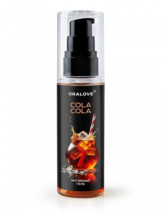 Съедобная смазка на водной основе с ароматом колы - 60 гр. - Биоритм - купить с доставкой в Черкесске