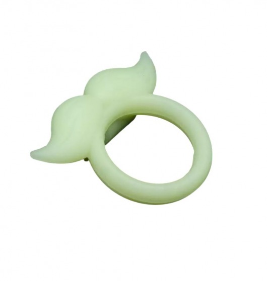 Люминесцентное эрекционное виброкольцо Hipster - Clara Morgane - в Черкесске купить с доставкой