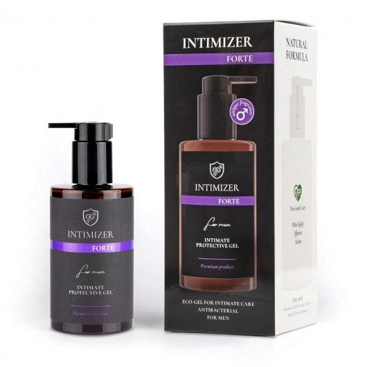 Мужской антибактериальный эко-гель для интимного ухода Intimizer Forte - 250 мл. - Intimizer - купить с доставкой в Черкесске