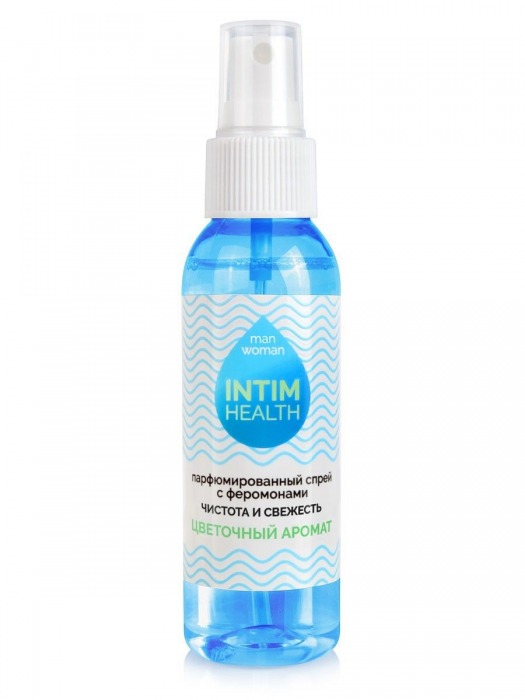 Парфюмированный спрей Intim Health для нижнего белья и тела с цветочным ароматом - 95 мл. -  - Магазин феромонов в Черкесске