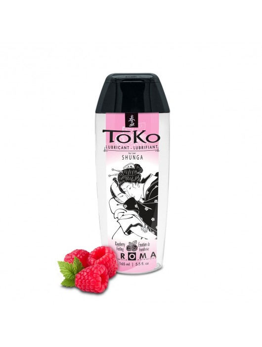 Интимная смазка TOKO Aroma Raspberry Feeling с ароматом малины - 165 мл. - Shunga - купить с доставкой в Черкесске