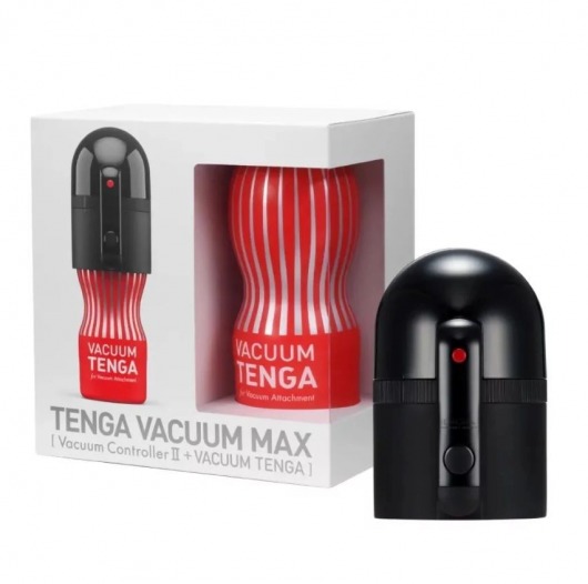Набор Tenga Vacuum Max: мастурбатор и устройство для создания вакуума - Tenga - в Черкесске купить с доставкой