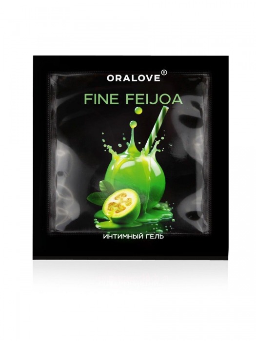 Саше съедобной оральной смазки OraLove с ароматом фейхоа - 3 гр. - Биоритм - купить с доставкой в Черкесске
