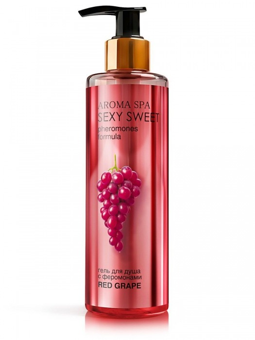 Гель для душа с феромонами и ароматом винограда Red Grape - 200 мл. -  - Магазин феромонов в Черкесске