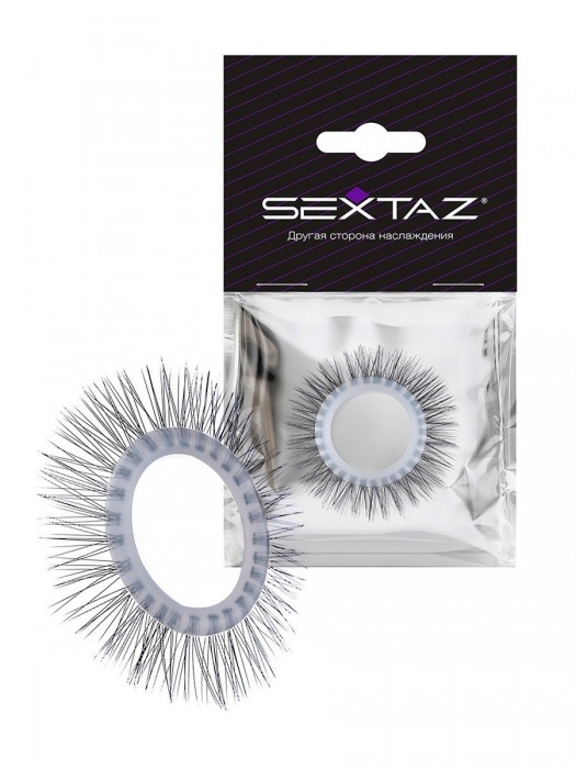 Круглое эрекционное кольцо с «ресничками» - Sextaz - в Черкесске купить с доставкой