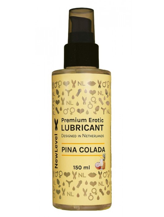 Ароматизированный лубрикант на водной основе NewLevel Pina Colada - 150 мл. - NewLevel - купить с доставкой в Черкесске