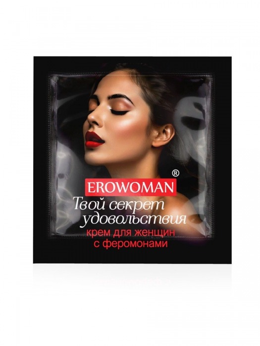 Женский возбуждающий крем с феромонами EroWoman - 1,5 гр. - Биоритм - купить с доставкой в Черкесске