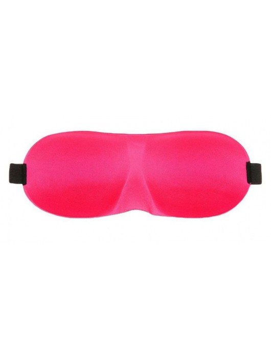 Розовая глухая маска на резинке - Sitabella - купить с доставкой в Черкесске