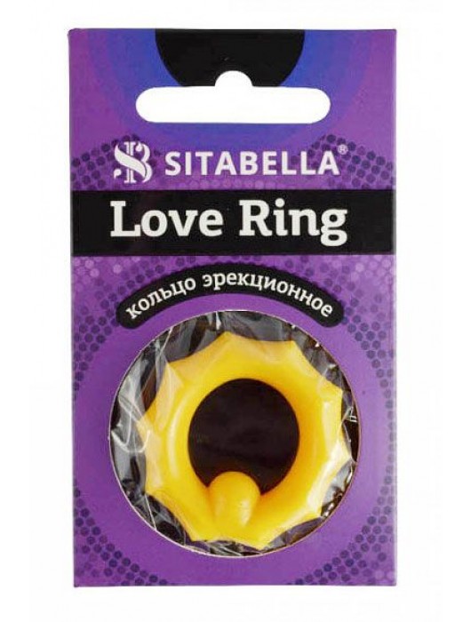 Цветное эрекционное кольцо Love Ring - Sitabella - в Черкесске купить с доставкой