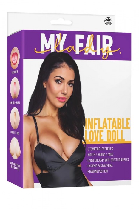 Телесная надувная секс-кукла с 3 любовными отверстиями - NMC - в Черкесске купить с доставкой