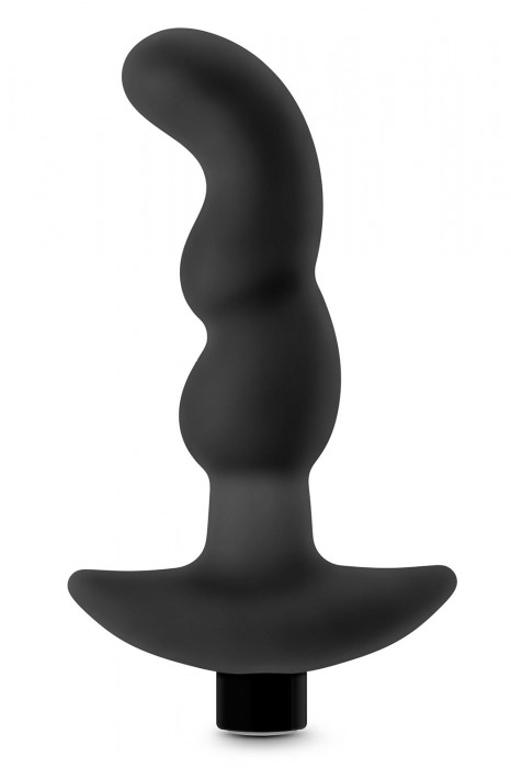 Черный вибромассажер простаты Prostate Massager 03 - 15,2 см. - Blush Novelties - в Черкесске купить с доставкой