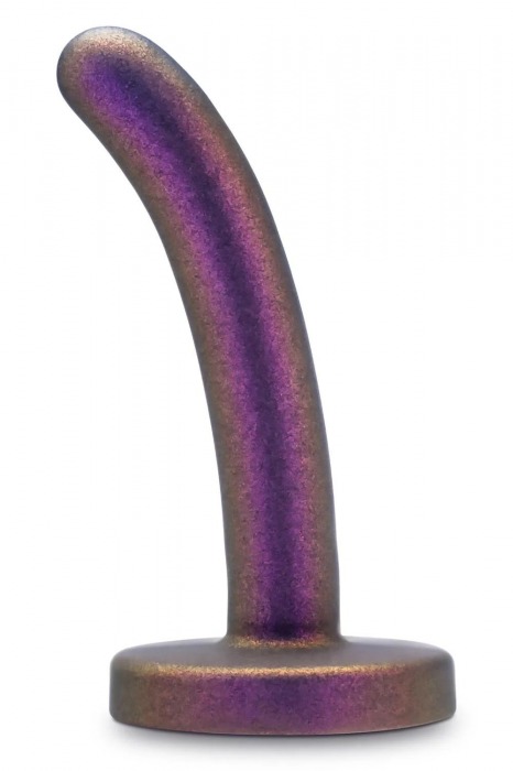 Фиолетовая насадка с гладкой поверхностью Surrender 4.75 Inch Beginner Pegging Dildo - 12 см. - Blush Novelties - купить с доставкой в Черкесске