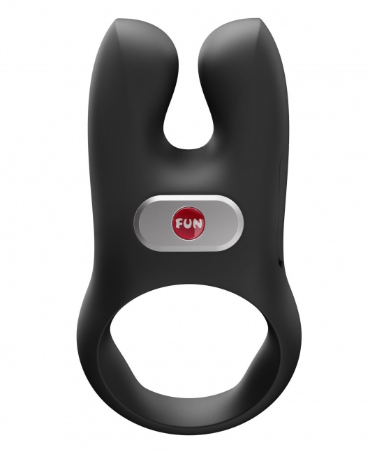 Черное эрекционное виброкольцо Nos - Fun Factory - в Черкесске купить с доставкой