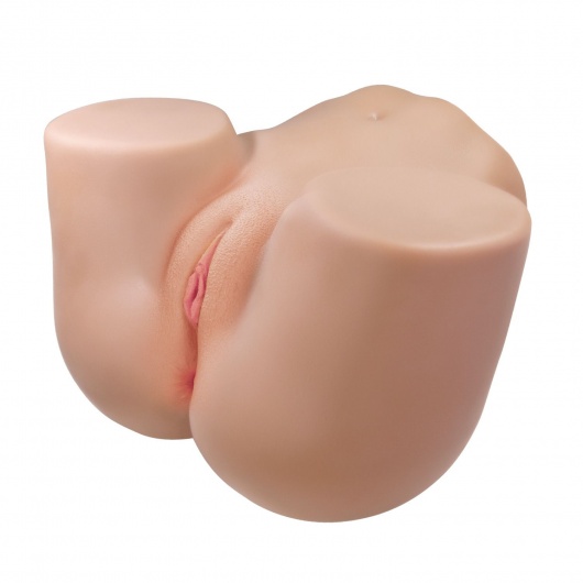 Телесный мастурбатор Julia с 2 любовными тоннелями - Baile - в Черкесске купить с доставкой