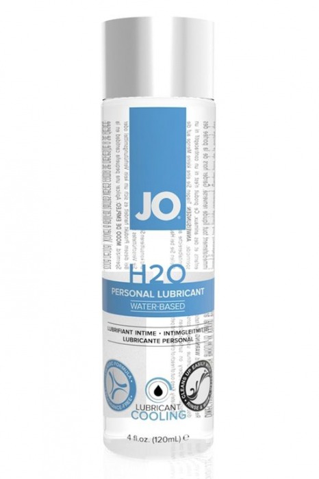 Охлаждающий лубрикант на водной основе JO Personal Lubricant H2O COOLING - 120 мл. - System JO - купить с доставкой в Черкесске