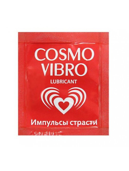 Пробник женского стимулирующего лубриканта на силиконовой основе Cosmo Vibro - 3 гр. - Биоритм - купить с доставкой в Черкесске