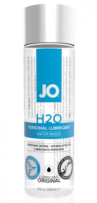 Нейтральный лубрикант на водной основе JO Personal Lubricant H2O - 240 мл. - System JO - купить с доставкой в Черкесске
