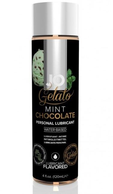 Лубрикант с ароматом мятного шоколада JO GELATO MINT CHOCOLATE - 120 мл. - System JO - купить с доставкой в Черкесске