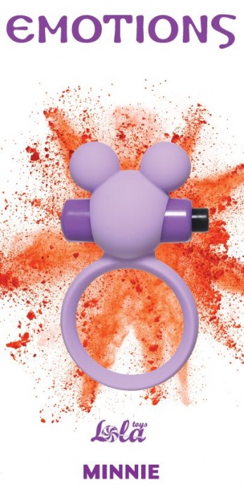 Сиреневое эрекционное виброколечко Emotions Minnie - Lola Games - в Черкесске купить с доставкой