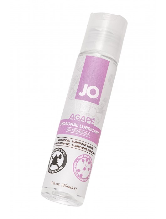 Лубрикант на водной основе для женщин JO AGAPE ORIGINAL - 30 мл. - System JO - купить с доставкой в Черкесске