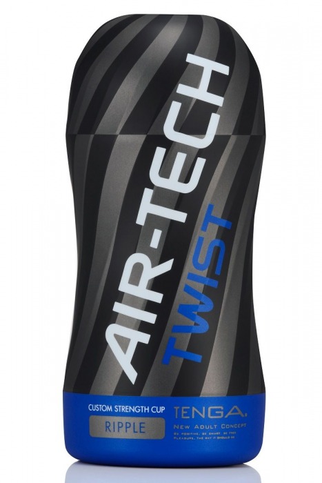 Мастурбатор с регулируемой плотностью обхвата Custom Strength CUP Twist Ripple - Tenga - в Черкесске купить с доставкой