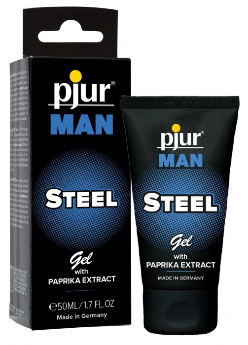 Эрекционный гель для пениса pjur MAN Steel Gel - 50 мл. - Pjur - купить с доставкой в Черкесске