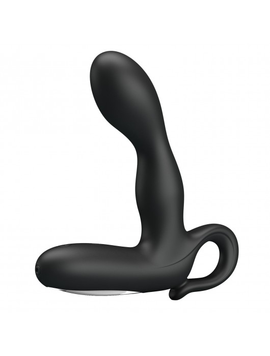 Чёрный вибростимулятор простаты Barrack - Baile - в Черкесске купить с доставкой