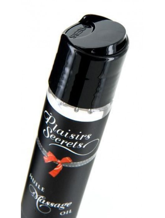 Массажное масло с ароматом кокоса Huile de Massage Gourmande Coco - 59 мл. - Plaisir Secret - купить с доставкой в Черкесске