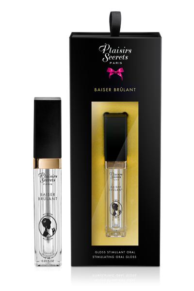 Стимулирующий блеск для губ Baiser Brulant Gloss Plaisirs Secrets - 7 мл. - Plaisir Secret - купить с доставкой в Черкесске