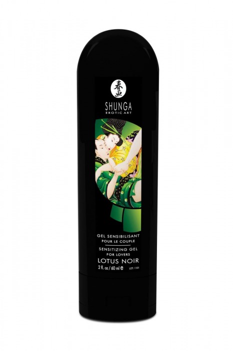Интимный гель для пар, усиливающий наслаждение, Lotus Noir - 60 мл. - Shunga - купить с доставкой в Черкесске