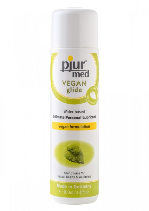 Натуральный лубрикант pjur MED Vegan Gilde - 100 мл. - Pjur - купить с доставкой в Черкесске