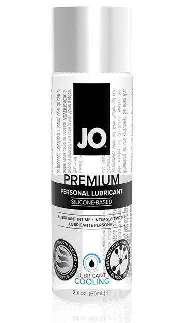 Охлаждающий лубрикант на силиконовой основе JO Personal Premium Lubricant Cooling - 60 мл. - System JO - купить с доставкой в Черкесске