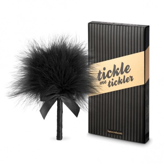 Пуховка для эротических игр Tickle Me Tickler - Bijoux Indiscrets - купить с доставкой в Черкесске