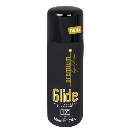 Интимный гель на силиконовой основе Premium Glide - 50 мл. - HOT - купить с доставкой в Черкесске