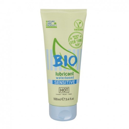 Органический лубрикант для чувствительной кожи Bio Sensitive - 100 мл. - HOT - купить с доставкой в Черкесске