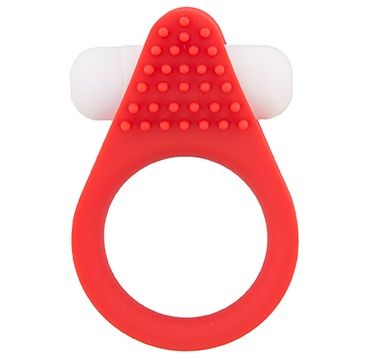 Красное эрекционное кольцо LIT-UP SILICONE STIMU RING 1 RED - Dream Toys - в Черкесске купить с доставкой