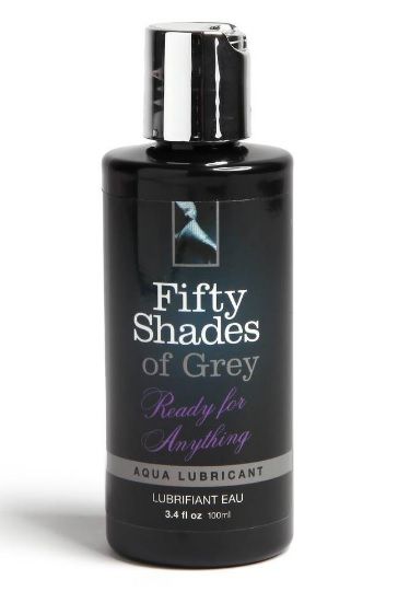 Лубрикант на водной основе Ready for Anything Aqua Lubricant - 100 мл. - Fifty Shades of Grey - купить с доставкой в Черкесске