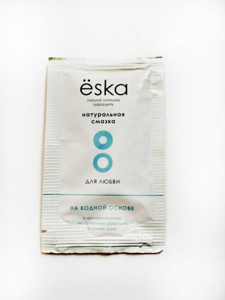 Натуральный лубрикант на водной основе Ёska - 7 мл. - Eska - купить с доставкой в Черкесске