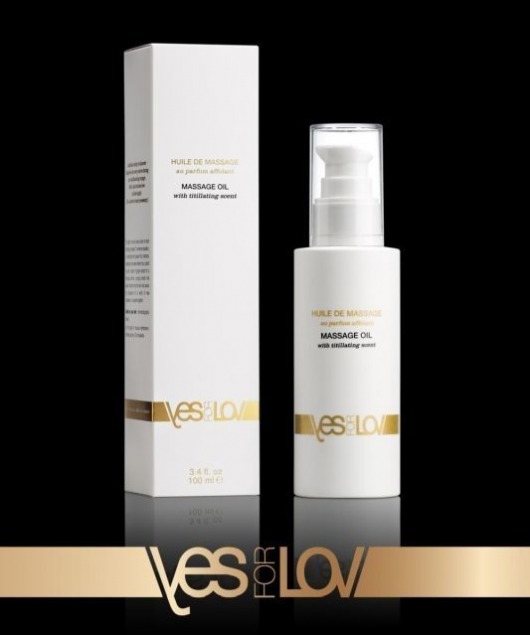 Массажное масло TITILLATING MASSAGE OIL - 100 мл. - YESforLOV - купить с доставкой в Черкесске